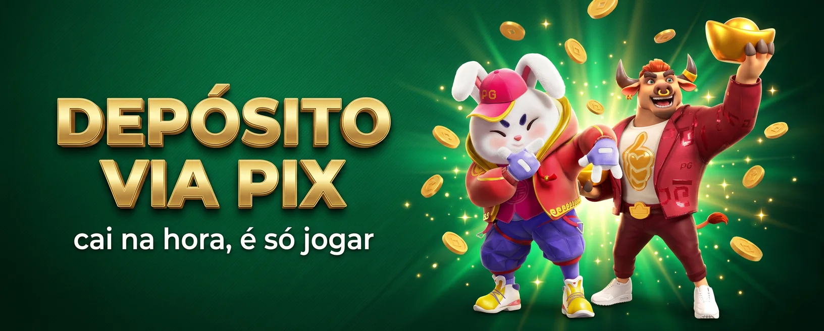 Depósito via PIX: cai na hora, é só jogar